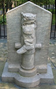 The Boot Monument at the Saratoga Battlefield