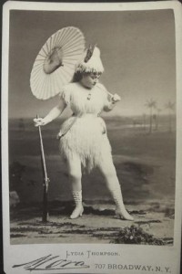  Lydia Thompson, Queen of Burlesque, as Robinson Crusoe