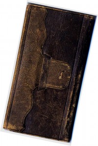  The leather-bound Emma Waite Diary