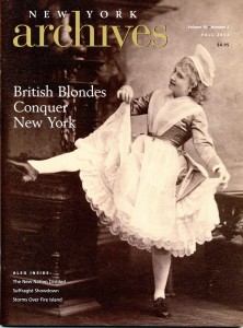Cover of New York Archives Magazine